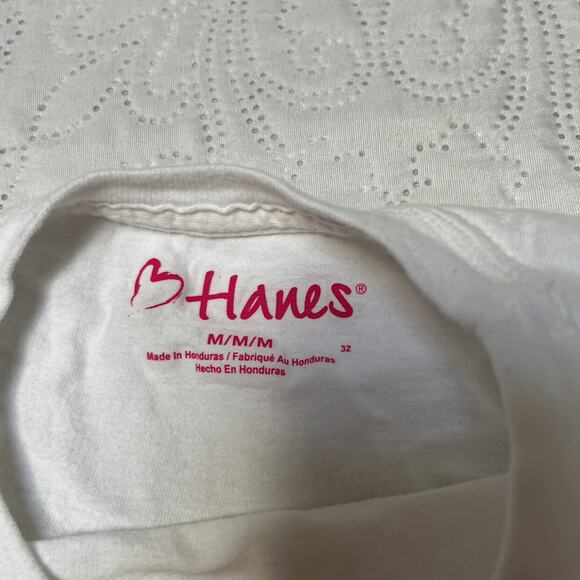 Hanes Long Sleeve Basic Tee Size M / 7-8 - Picture 7 of 7